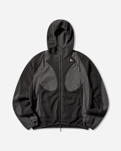 Roa Ocular Polartec Thermal Pro Zip-up Hoodie In Black