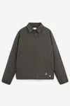 Roa Onsen Overshirt Jacket In Gray