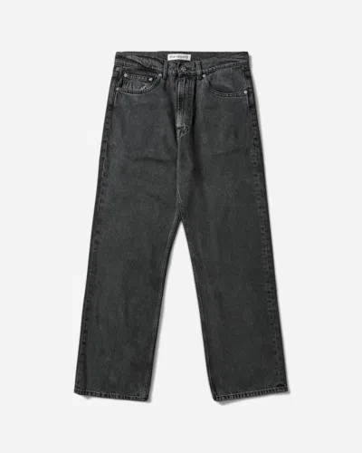Roa Our Legacy Work Shop Trail Cut Jeans Carbon In Black
