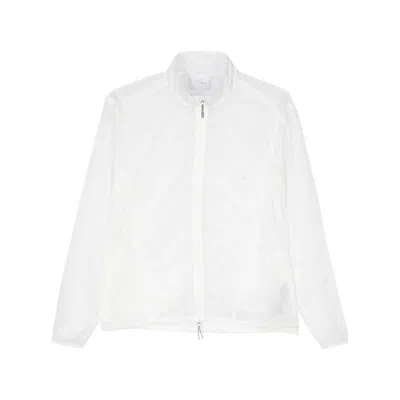 Roa Logo-print Sheer Jacket In White