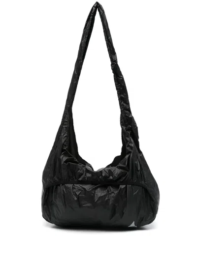 Roa Packable Shoulder Bag In Black