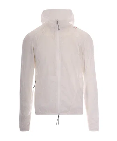 Roa Packable Zipped Jacket In White
