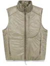 Roa Padded Gilet In Green