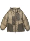 Roa Smooth Down Jacket In Neutrals