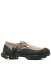 Roa Suede Sneakers With Cut-out Detail And Chunky Sole In Neutrals