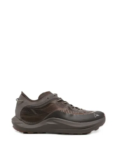 Roa Paneled Mesh-trim Sneakers In Black
