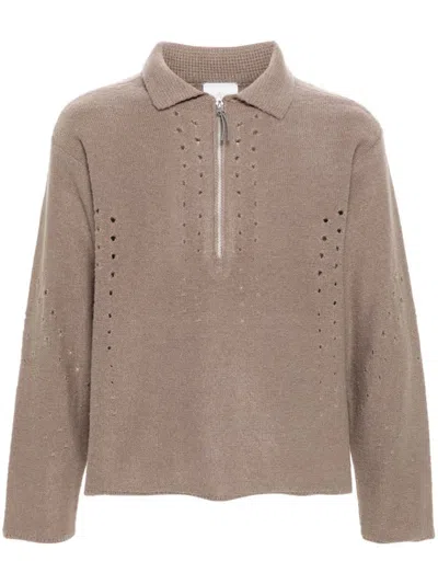 Roa Pullover Mit Lochmuster In Multicolor