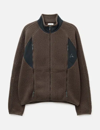 Roa Polartec Fleece Jacket In Brown
