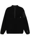 Roa Polartec Fleece Sweatshirt In Black