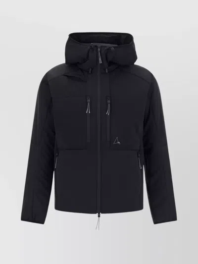 ROA QUILTED HOODED JACKET DRAWSTRING WAIST