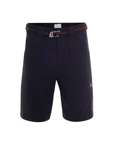 Roa Ripstop Technical Bermuda Shorts In Black