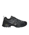 Roa Sneaker Pull Tab Rubber Sole Design In Black