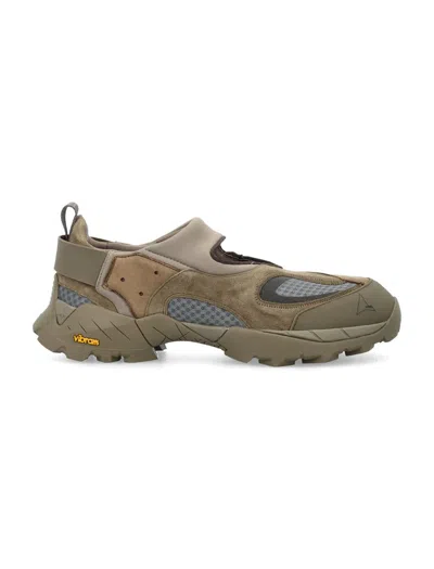 Roa Khaki Rozes Sneakers In Aloe