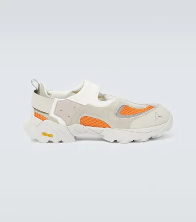 Roa Rozes Sneakers In Sand Orange