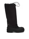 Roa Black Rubber Boots In Black