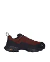 Roa Rugged Brown Sneakers With Vibram Megagrip Technology In Multi