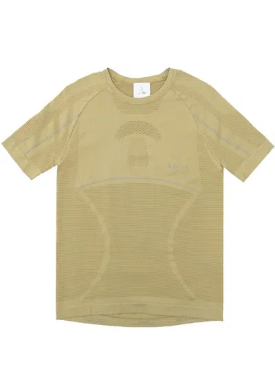 Roa Seamless Shortsleeve T-shirt Men Sage Green  In Polyamide