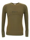 Roa Seamless Stretch Fabric Crew Neck T-shirt