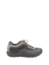 Roa Low-profile Sneakers With Textured Rubber Sole In Brown