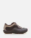 Roa Low-profile Sneakers With Textured Rubber Sole In Black