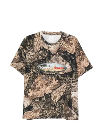 Roa Senter Printed T-shirt In Brown