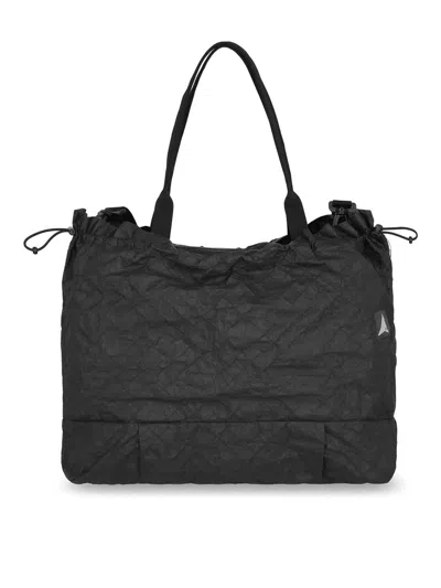 Roa Shopping Bag In Ultraweve Fabric In Black