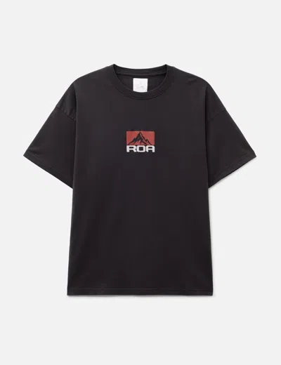 Roa Signal Mountain T-shirt In Black