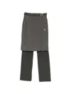 Roa Simi Skort Pants In Gray