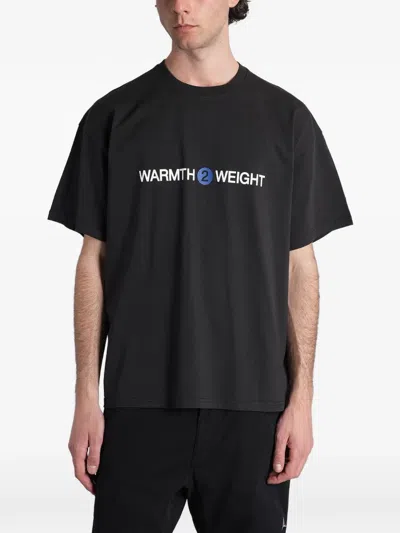 Roa Slogan-print T-shirt In Black