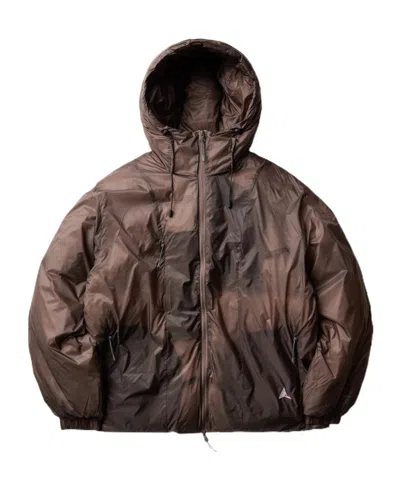 Roa Smooth 800 Fill Power Down Jacket In Brown