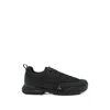 Roa Logo-print Panelled Sneakers In Black