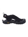 Roa Arpy Mesh Microfiber Functional Utility Sandals In Black