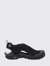 Roa Arpy Mesh Microfiber Functional Utility Sandals In Black