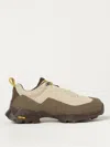Roa Katharina Panelled Suede Sneakers In Braun