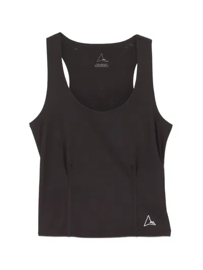 Roa Spine Compression Tank Top In Brown