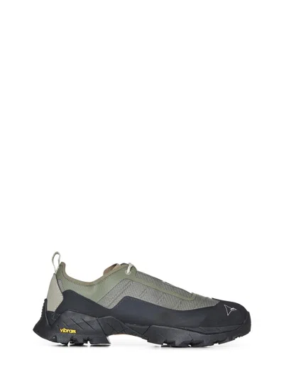 Roa Sporty Grey Sneakers With Vibram Megagrip Sole