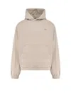 Roa Logo Cotton Sweatshirt Stretch Elastic Cuff Pocket
