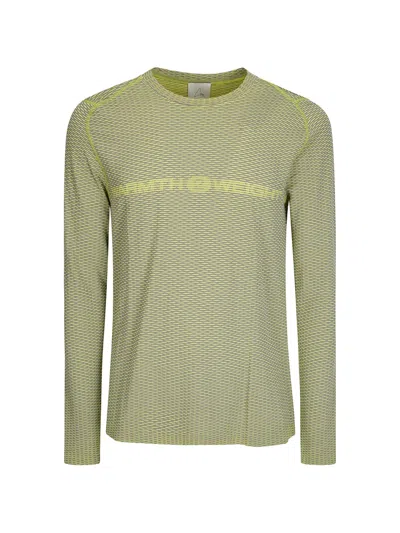 Roa Striped Long-sleeve T-shirt In Green