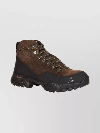 ROA SUEDE ANKLE BOOTS PULL TAB