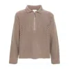 Roa Pullover Mit Lochmuster In Multicolor