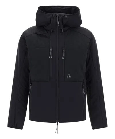 Roa Synthetic Stretchdi Jacket In Black
