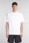 Roa Crew Neck Logo T-shirt In White