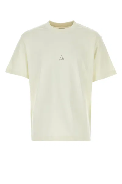 Roa Logo-print Cotton T-shirt In White