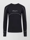 Roa T-shirt Stretch Fabric Textured Panels