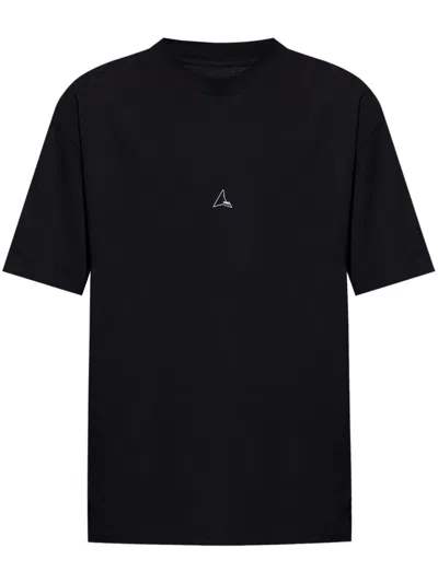 Roa T-shirt With Logo In Black