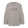 Roa Long-sleeve Graphic-print T-shirt In Grey