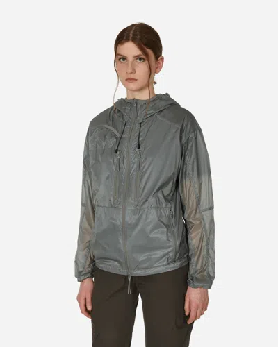 Roa Transparent Synthetic Jacket Miriage In Grey
