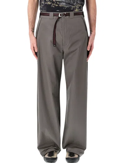 Roa Loose Fit Cotton Twill Chinos In Multi