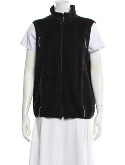 Pre-owned Roa Virgin Wool Vest In Black