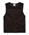 Roa Men S Vortex Vest Black Brown In Black